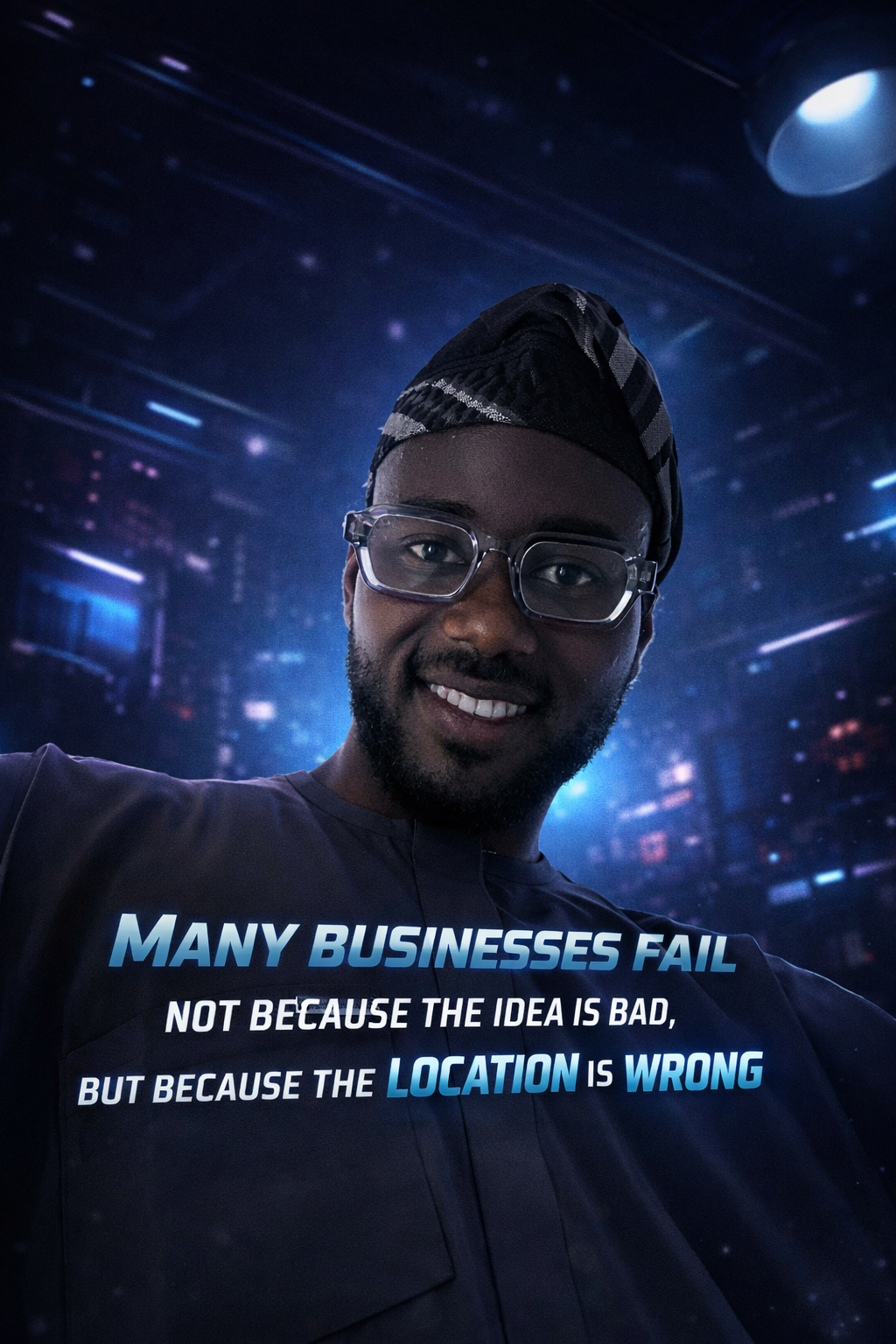 Many businesses fail not because the idea is bad, but because the location is wrong.